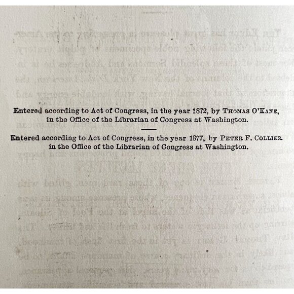 Lectures Sermons Rev T.N. Burke 1877 Dominican Priest Victorian HC Proude HBS - Picture 7 of 10